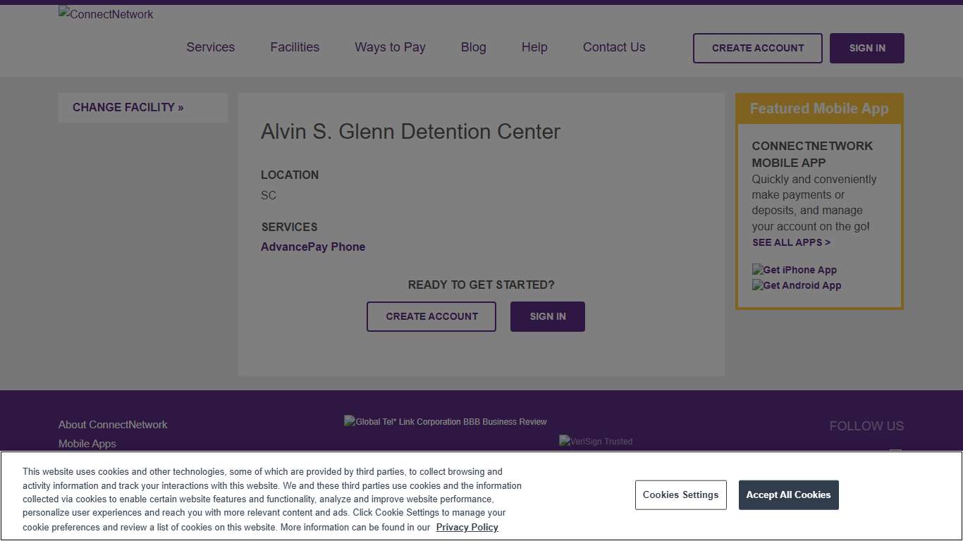 Alvin S. Glenn Detention Center | ConnectNetwork